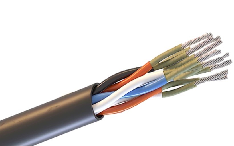 Кабель монтажный МКШВнг(А)-FRLSLTx 6х2х1,5 барабан ТРТС