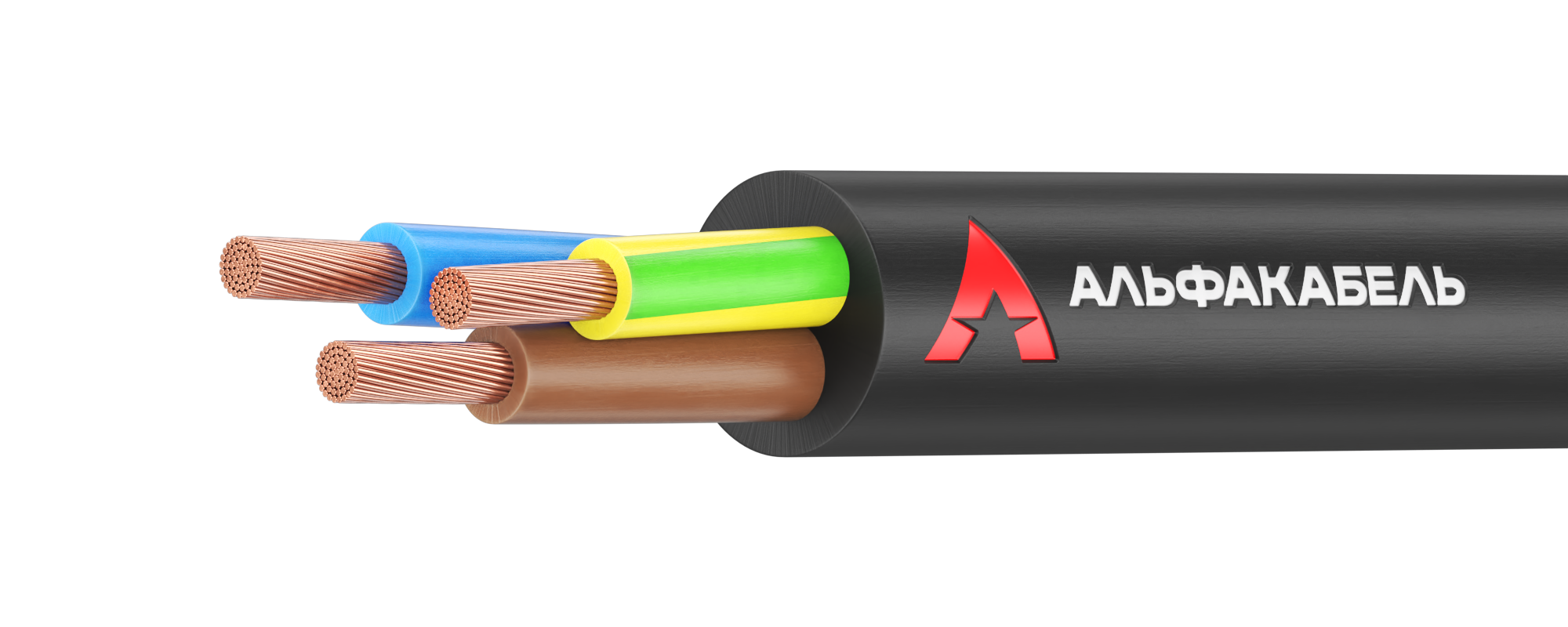 Провод ПВСнг(А)-LS 5х1.5  черный ТРТС