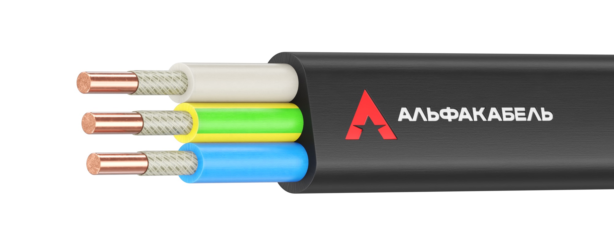 Кабель силовой ВВГ-Пнг(А)-FRLS 3х2,5ок(N,PE)-0,66 100м  ТРТС