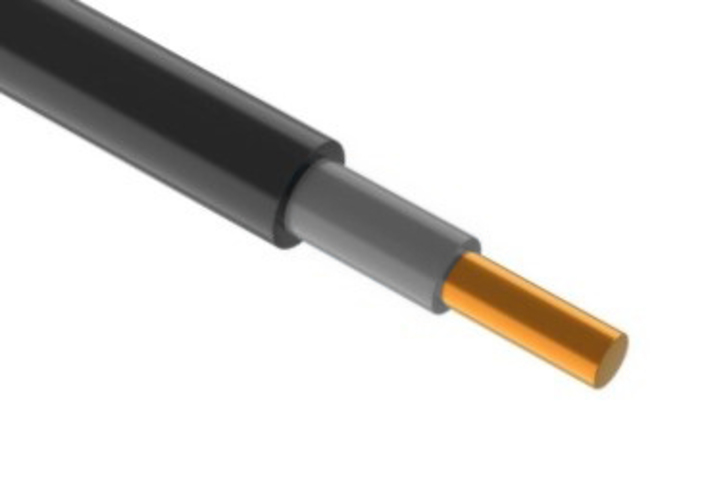 Кабель силовой ВВГнг(А)-LS 1х10ок-0,66 ЧЕРНЫЙ (бар) ТРТС