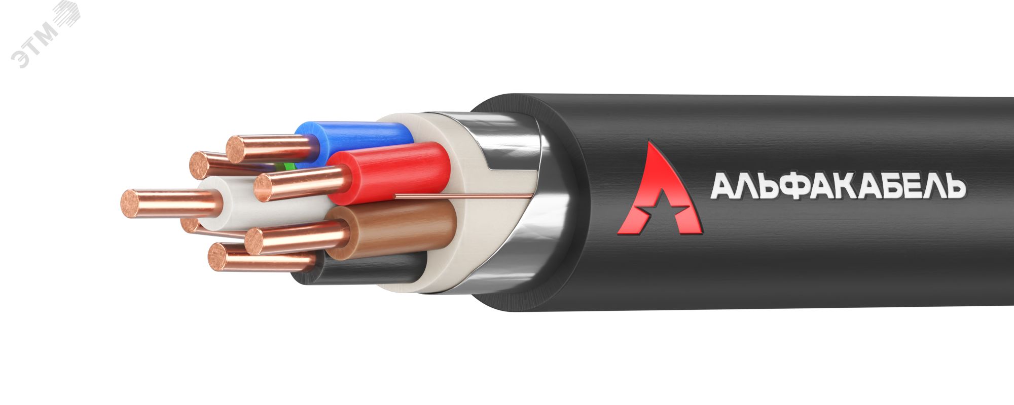 Изображение товара Кабель контрольный КВВГЭнг(А)-LS 10х1 мм2 660 В медь Россия