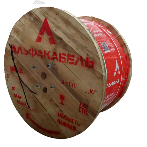 Кабель монтажный МКЭКШВнг(А)-HF 2х2х1,5 барабан ТРТС - фото 2