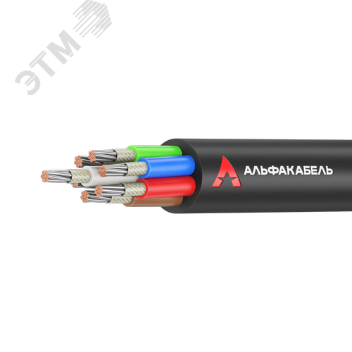 Кабель монтажный МКЭШнг(А)-FRLS 5х4 барабан ТРТС - фото 1