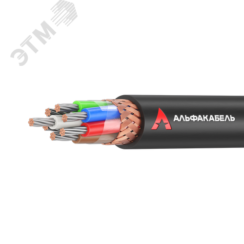 Кабель монтажный МКЭШнг(А)-LSLTx 7х1,5 барабан ТРТС - фото 1