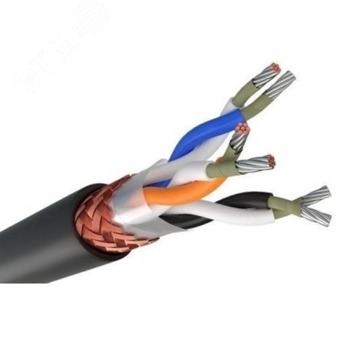 Кабель монтажный МКЭШВнг(А)-FRLSLTx 3х2х2,5 барабан ТРТС - фото 1