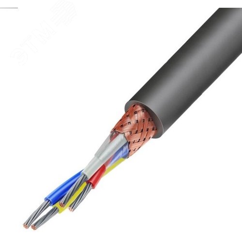 Кабель монтажный МКЭШВнг(А)-LSLTx 2х2х0,5 барабан ТРТС - фото 1