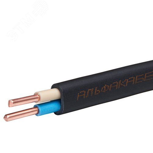 Кабель силовой ППГ-Пнг(А)-HF 2х1,5ок(N)-0,66 ТРТС бухта 100м - фото 1