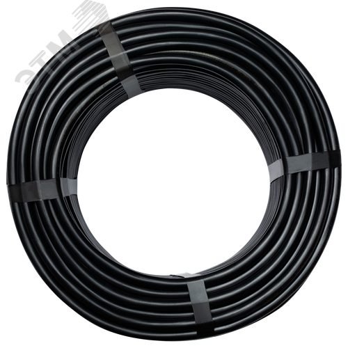 Провод ПВСнг(А)-LS 5х1.5  черный ТРТС - фото 3
