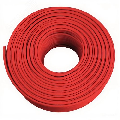 Кабель силовой ВВГнг(А)-LS 2х2,5 ок(N)-0,66 100м ТРТС  с заполнением красный - фото 2