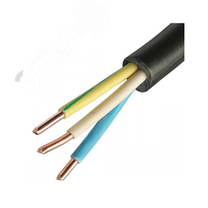 Кабель силовой ВВГ-нг(А)-LS 3х6-1 ТРТС - фото 1