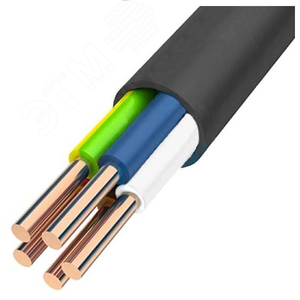 Кабель силовой ВВГ-нг(А)-LS 5х1.5(100м)-1 ТРТС - фото 1