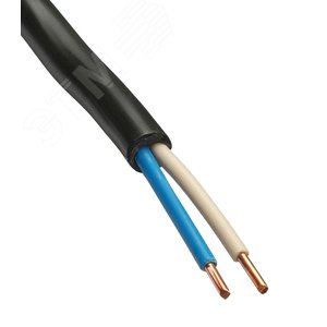 Кабель силовой ВВГнг(А)-LSLTX 2х6-0,66 барабан ТРТС - фото 1