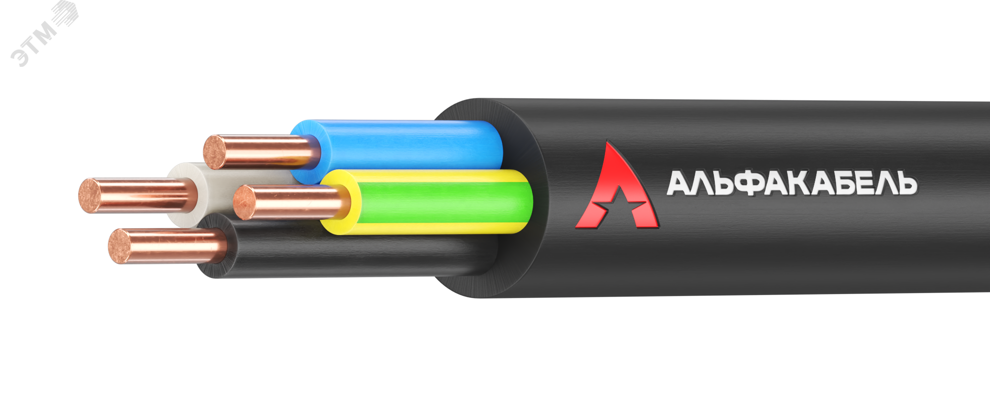 Изображение товара Кабель силовой ВВГнг(А)-LS 2х1.5-0.660 для электропередачи
