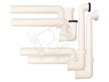 Изображение товара Сифон для кондиционеров 136N с гидрозатвором и запахозапирающим устройством