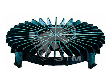 Изображение товара Листвоуловитель для трапов серии HL170 из полипропилена 170 мм черный