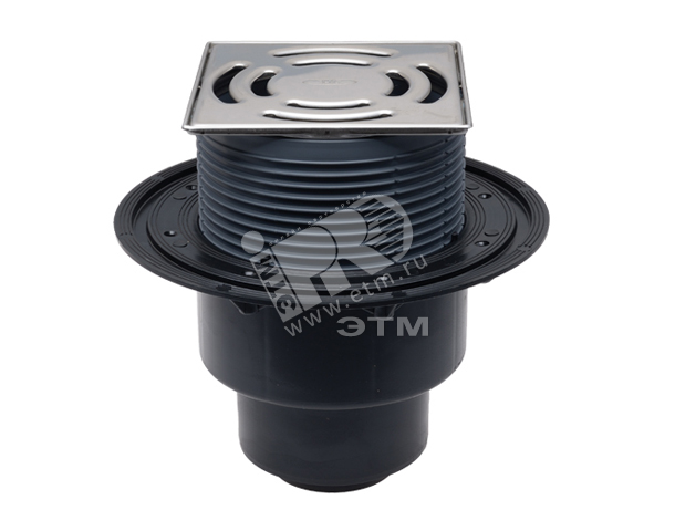 Изображение товара Вертикальный трап Primus 3100Pr с сухим сифоном и нержавеющими элементами