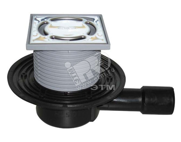 Изображение товара Трап горизонтальный 510NPr с сифоном Primus для внутренних помещений