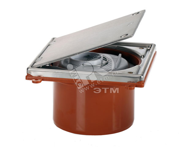 Изображение товара Ревизия-прочистка 98 для труб ПВХ ПП DN 110 нержавейкая сталь