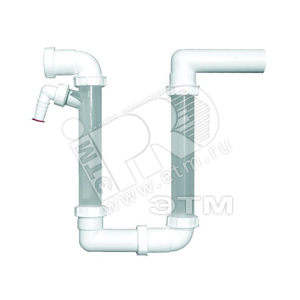 Изображение товара Сифон для кондиционеров 136.2 с высотой гидрозатвора 140-320мм DN40 (шт)