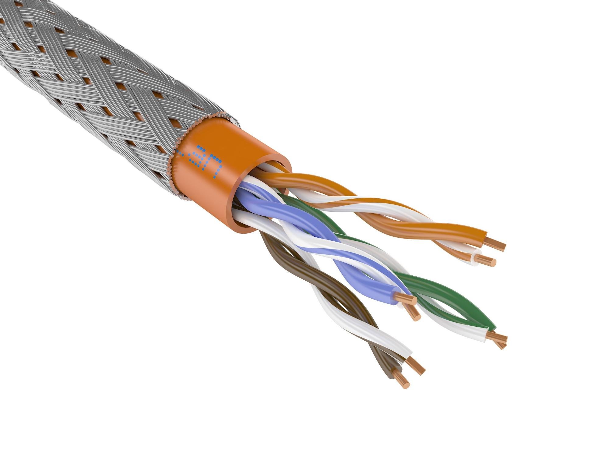 Изображение товара Витая пара ParLan ARM U/UTP Cat 5e ZHнг(A)-HF4х2х0.52 (305м) (м)