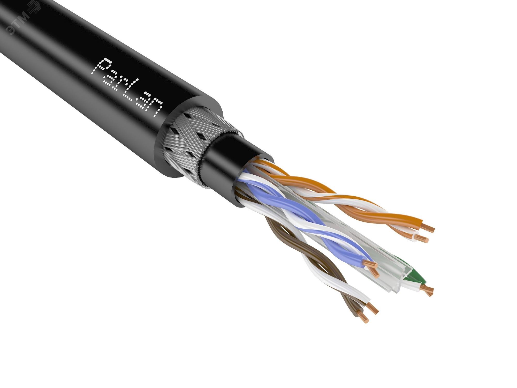 Изображение товара Витая пара ParLan ARM PS U/UTP 4х2х0.57 Cat 6 ZH нг(А)-HF (м)