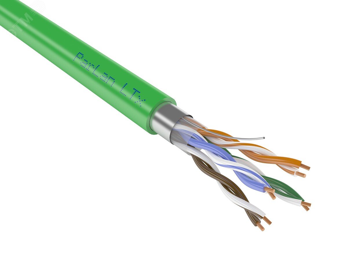 Изображение товара Витая пара ParLan F/UTP Cat 5e PVCLSнг(A)-LSLTx 4х2х0.52 (м)