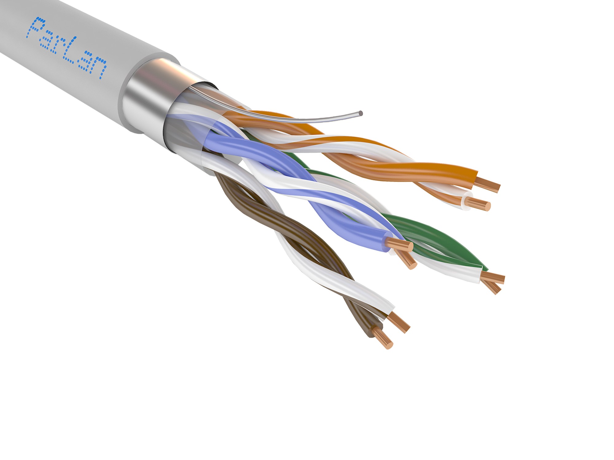 Витая пара ParLan F/UTP Cat 5e 4х2х0.52 PVC