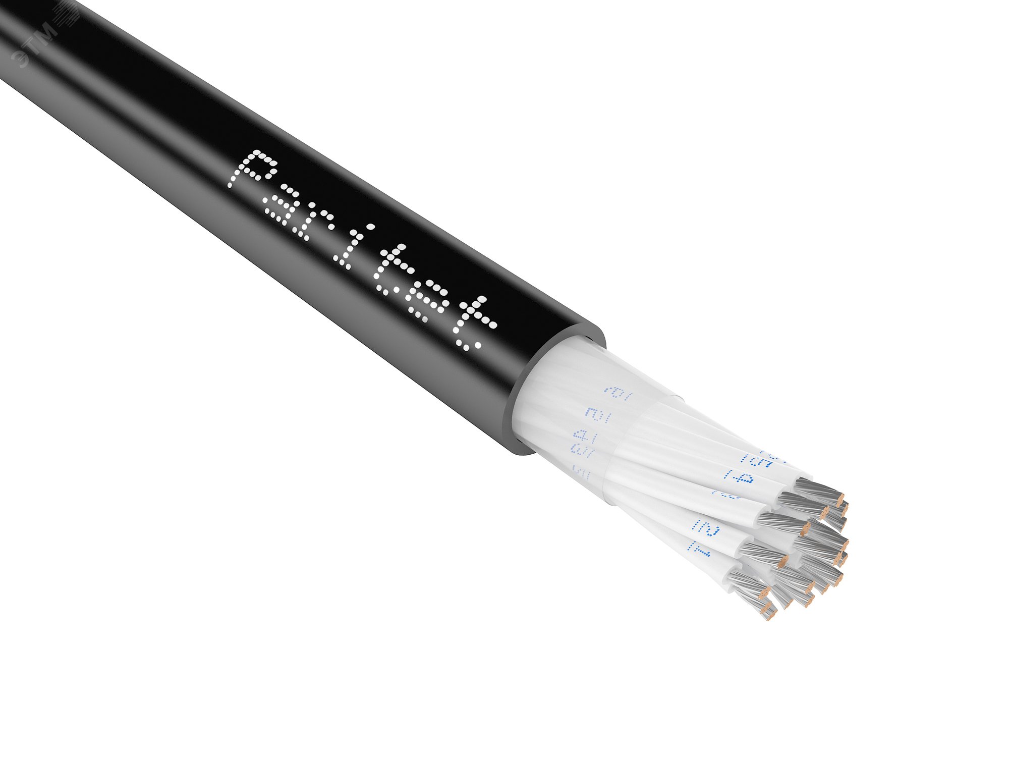 Изображение товара Кабель КДППГнг(А)-HF 10х1,00 гибкий внутренний и внешний для напряжения до 300 В