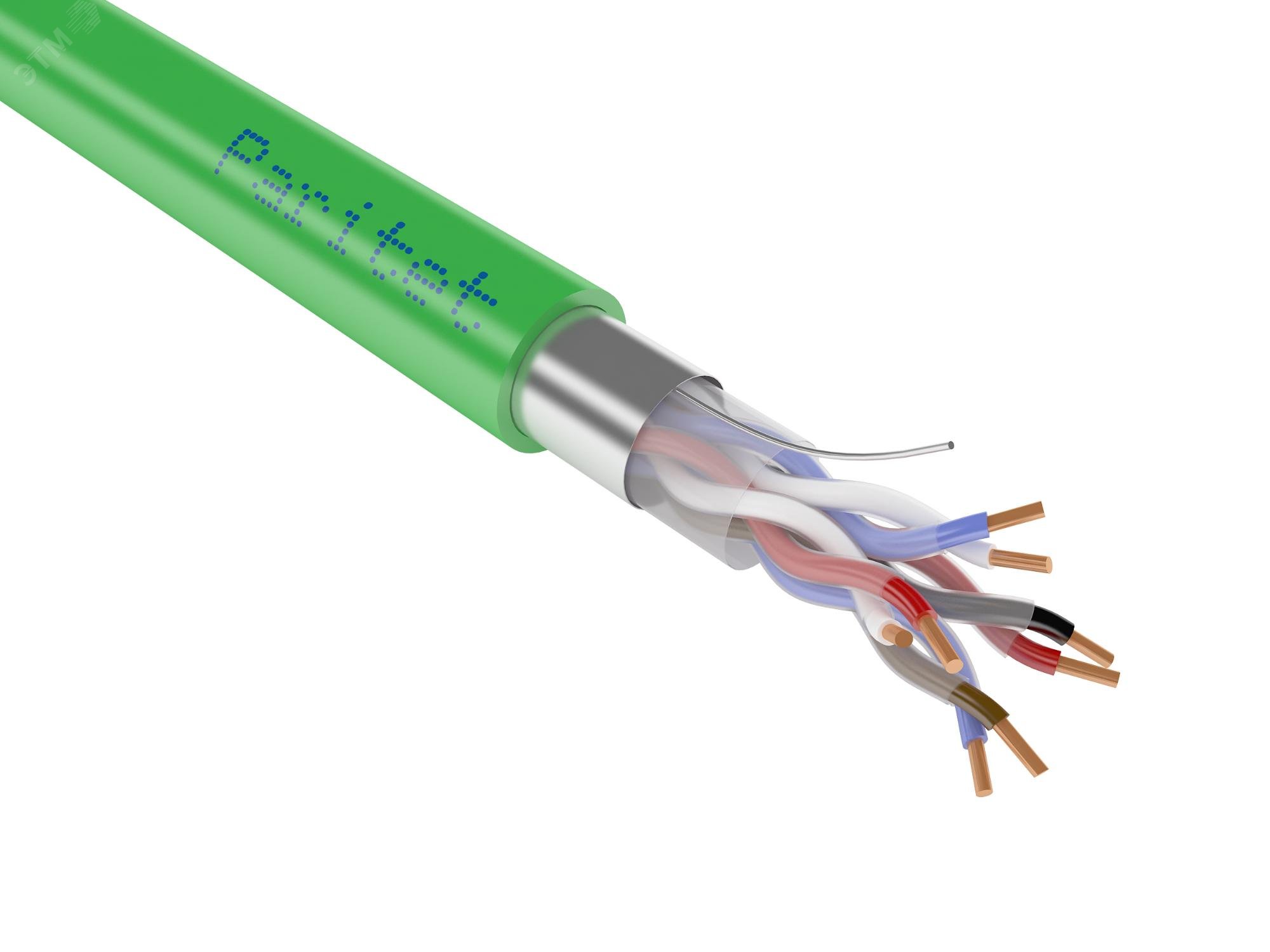 Изображение товара Кабель КИС-РВнг(А)-FRLSLTx 4х2х0,64 огнестойкий внутренний для RS-485