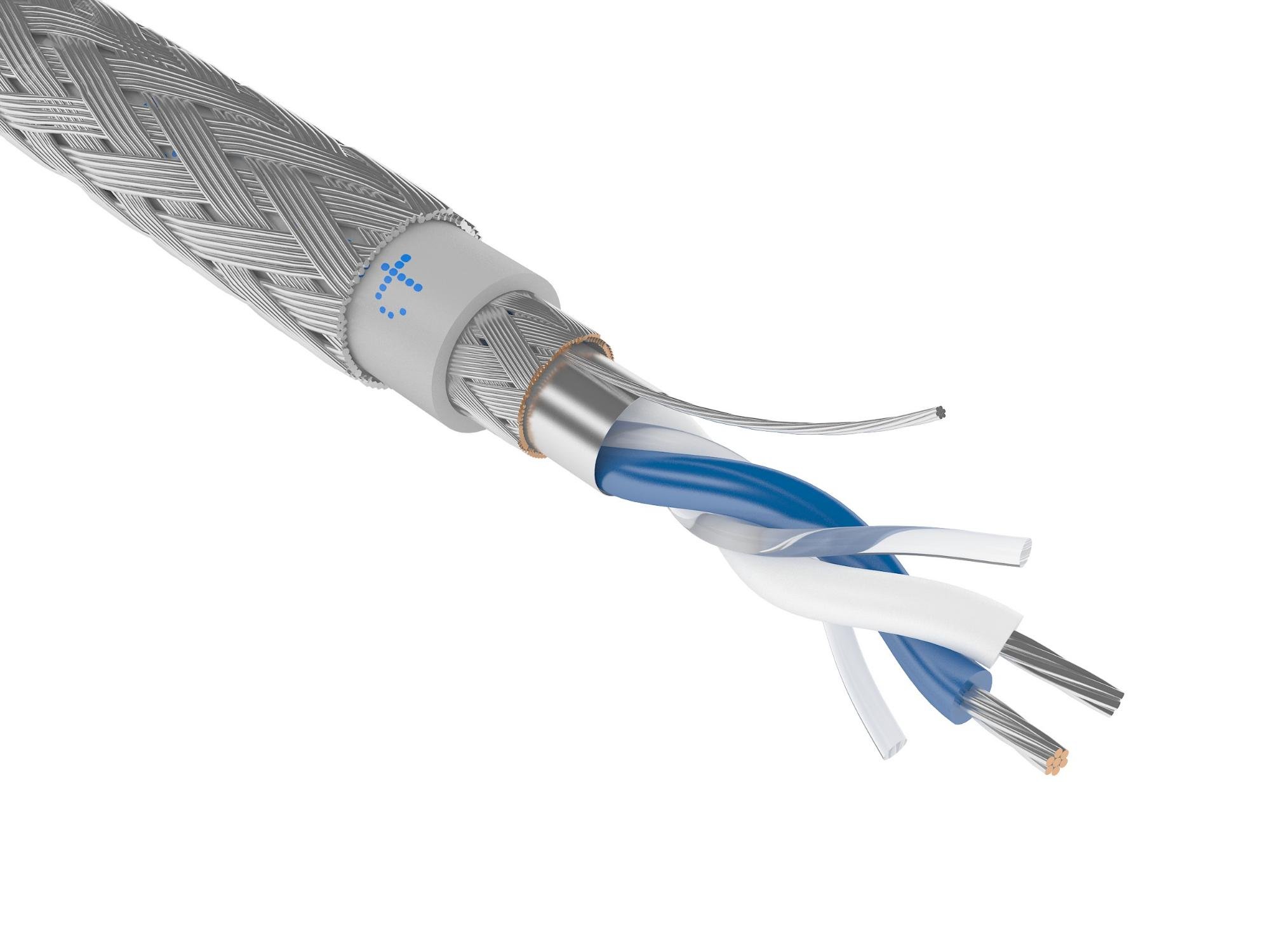 Изображение товара Кабель КИС-ВКнг(А)-LS 1х2х1,20 для промышленных интерфейсов RS-485 CANbus