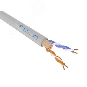 Изображение товара Витая пара ParLan U/UTP Cat 5e PVCLS нг(A)-FRLS 2х2х0.52 (м)