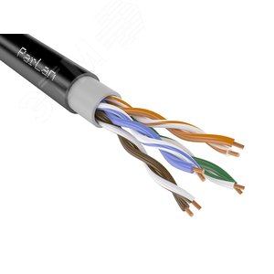 Изображение товара Витая пара ParLan U/UTP Cat 5e 4х2х0.52 PVC/PE (м)