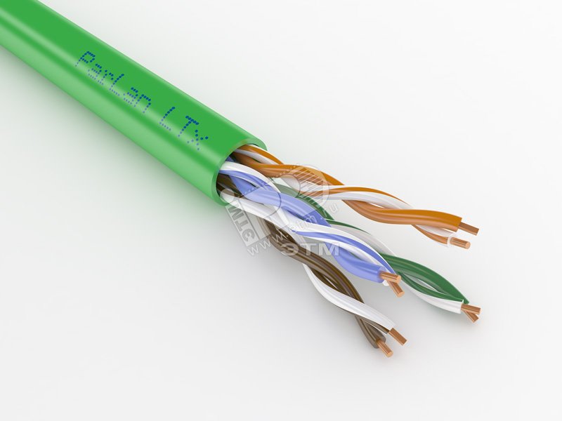 Кабель (провод) ParLan™ U/UTP категория 5e PVCLSнг(A)-LSLTx 2х2х0.52мм ...