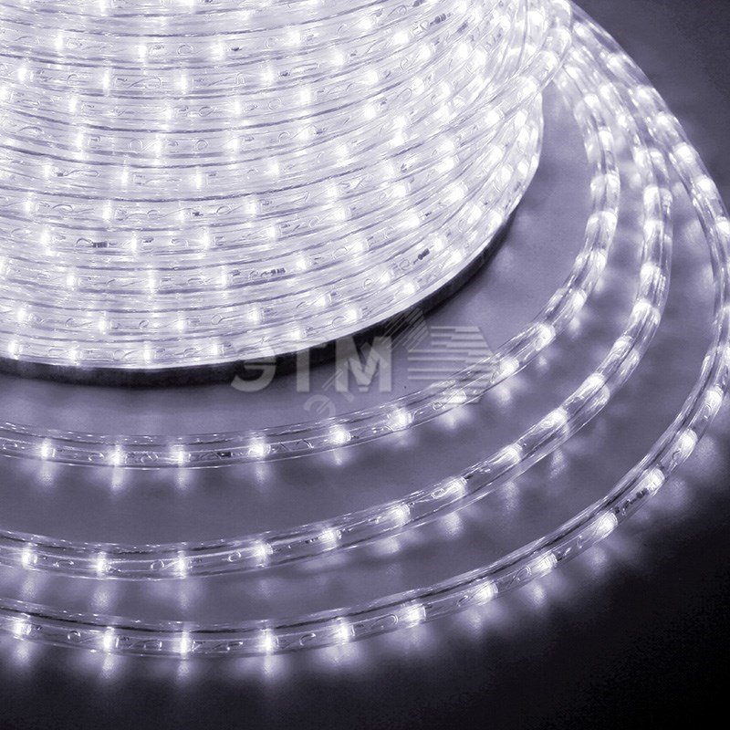 Дюралайт LED, постоянное свечение 2W - белый Эконом 24 LED/м, 100 м 121-125-4 Neon-Night