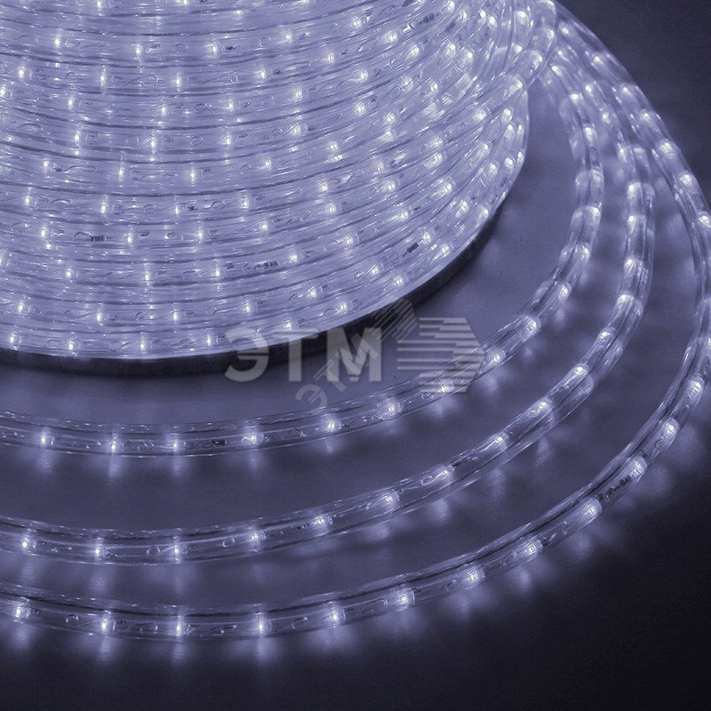 Дюралайт LED, эффект мерцания 2W - белый Эконом 24 LED/м , 100 м 121-255-4 Neon-Night