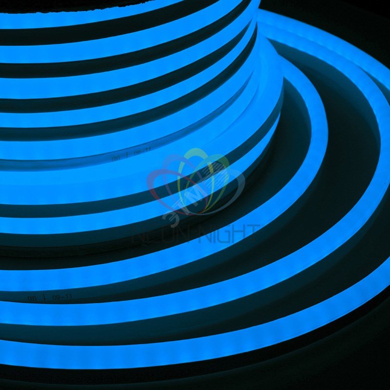 Гибкий неон DIP 12x26 мм - синий, 50 м 131-013 Neon-Night