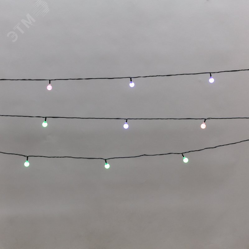 Изображение товара Светодиодная гирлянда Neon-Night 5 м RGB IP20 для indoor освещения