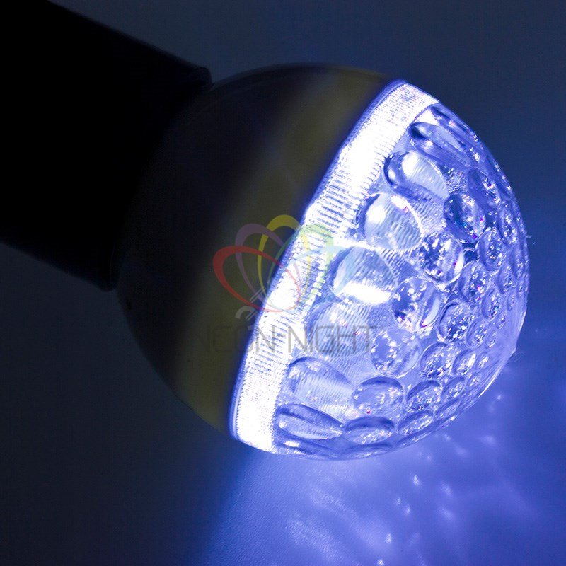 Лампа Шар e27 9 LED 50мм синяя 405-213 Neon-Night