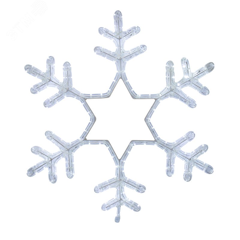 Изображение товара Фигура световая Снежинка 55x55 см уличная белый светодиод IP65