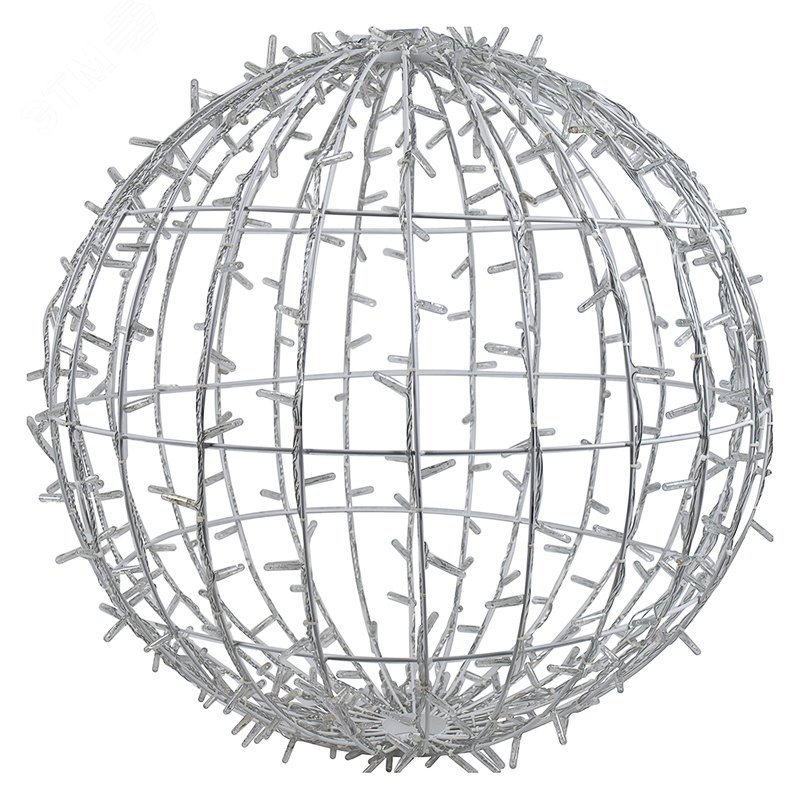 Изображение товара Светодиодный световой шар 50 см 200 диодов теплый белый эффект мерцания уличное освещение