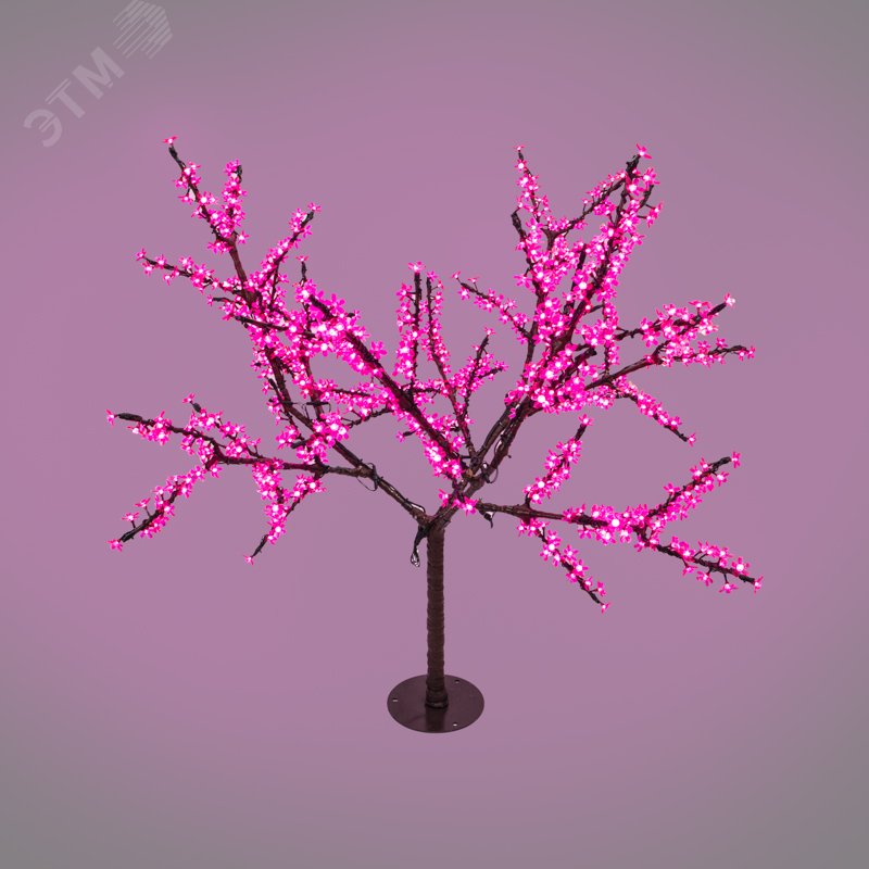 Изображение товара Светодиодное дерево Сакура 1,5м IP65 розовые светодиоды для улицы и интерьера