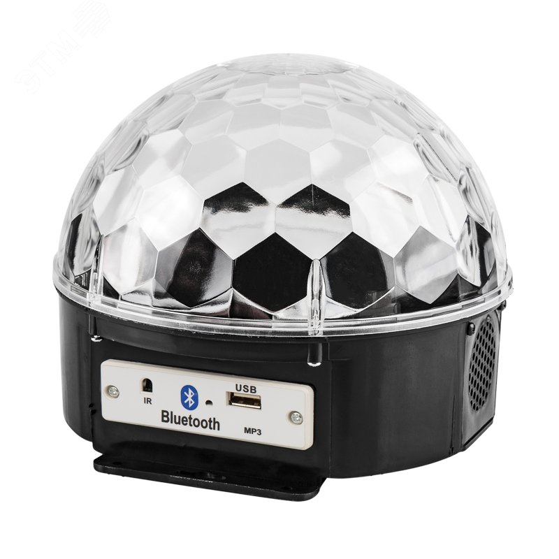 Изображение товара Светодиодная система Диско-Шар с пультом ДУ и Bluetooth, 230 В (шт)