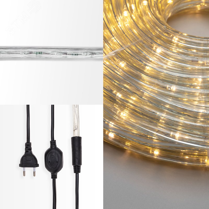 Изображение товара Дюралайт LED 2W теплый белый 25м герметичный IP65 Neon-Night