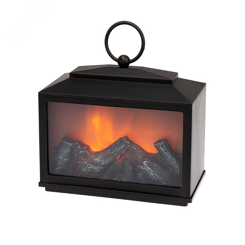 Изображение товара Камин декоративный сканди с эффектом живого огня 18х9х16 см 3хС