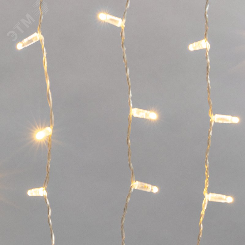 Изображение товара Гирлянда светодиодная Бахрома Айсикл для новогоднего декора 4,8м 176 LED