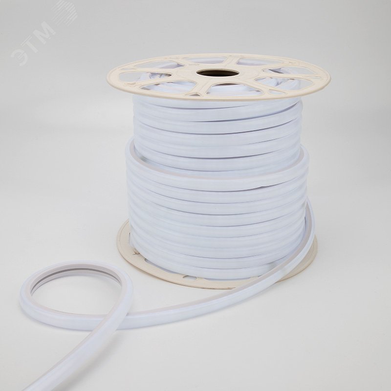 Изображение товара Гибкий неон 16х16мм D белый 230В для наружной и декоративной подсветки