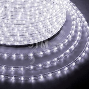 Дюралайт LED, постоянное свечение 2 W - белый, 24 LED/м 10 мм, 100 м 121-125-3 Neon-Night