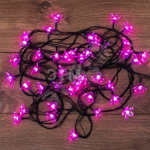 Гирлянда светодиодная сакуры, 50 LED, розовые, 7 м с контроллером