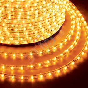 Дюралайт LED, постоянное свечение 2W - желтый, 30 LED/м, 100 м 121-121-6 Neon-Night