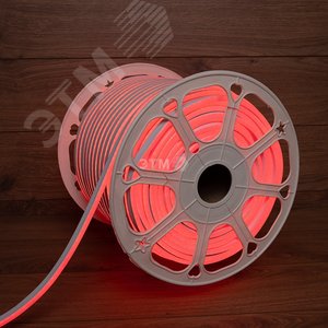 Неон гибкий LED SMD 8х16 мм, двухсторонний, красный, 120 LED/м, 100 м